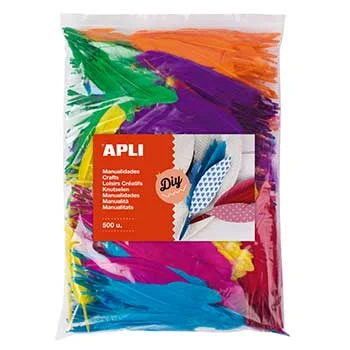 Penas (Manualidades) Apli Sortido 500un
