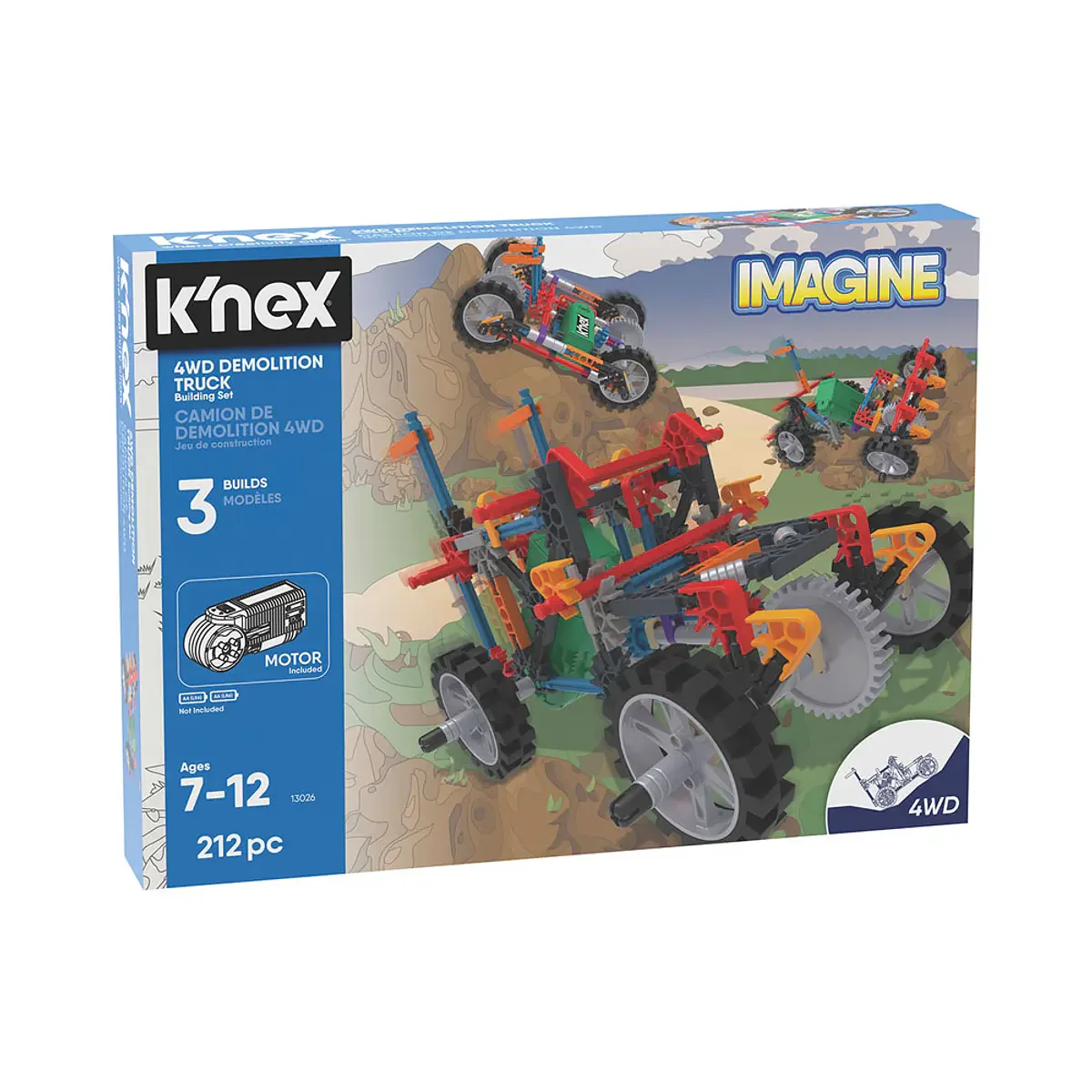 K´Nex - Camião Demolição 4WD