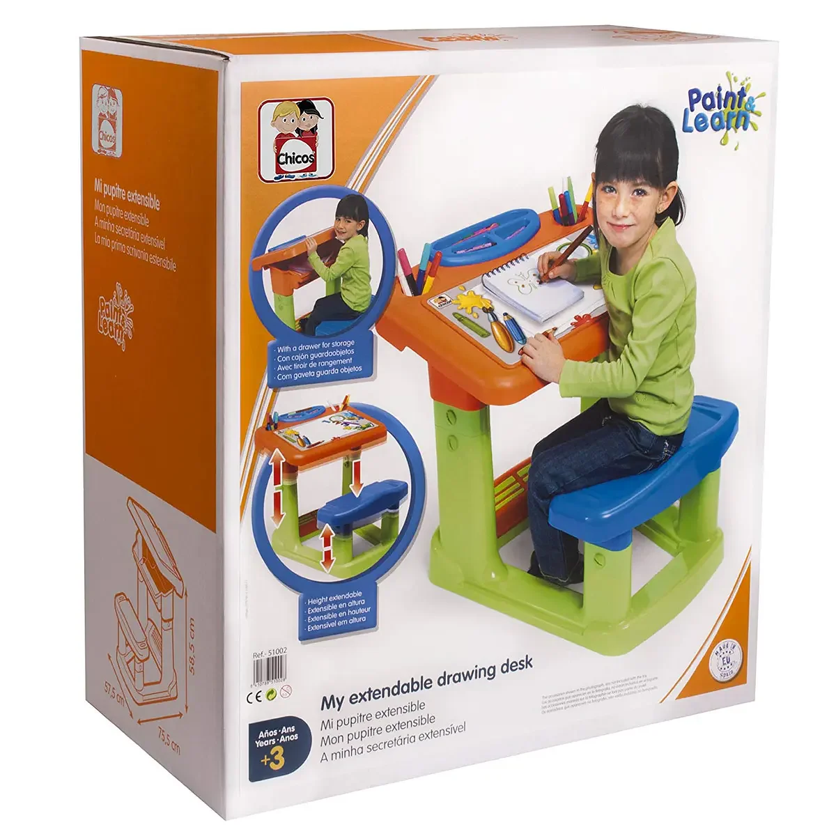 Secretária A Minha Mesa Extensível