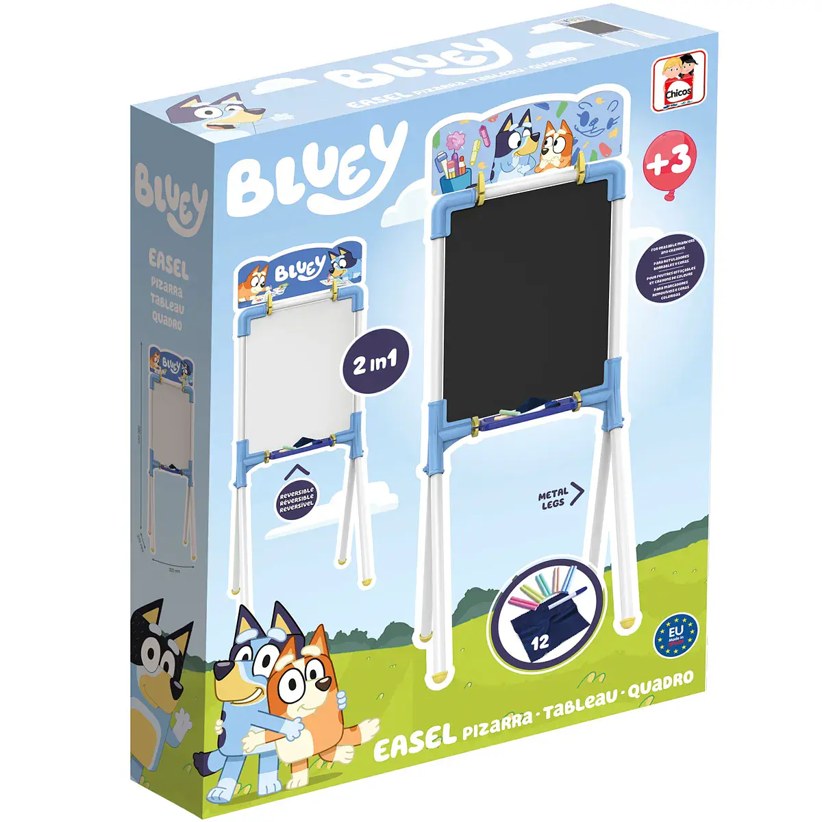 Chicos Quadro duplo da Bluey