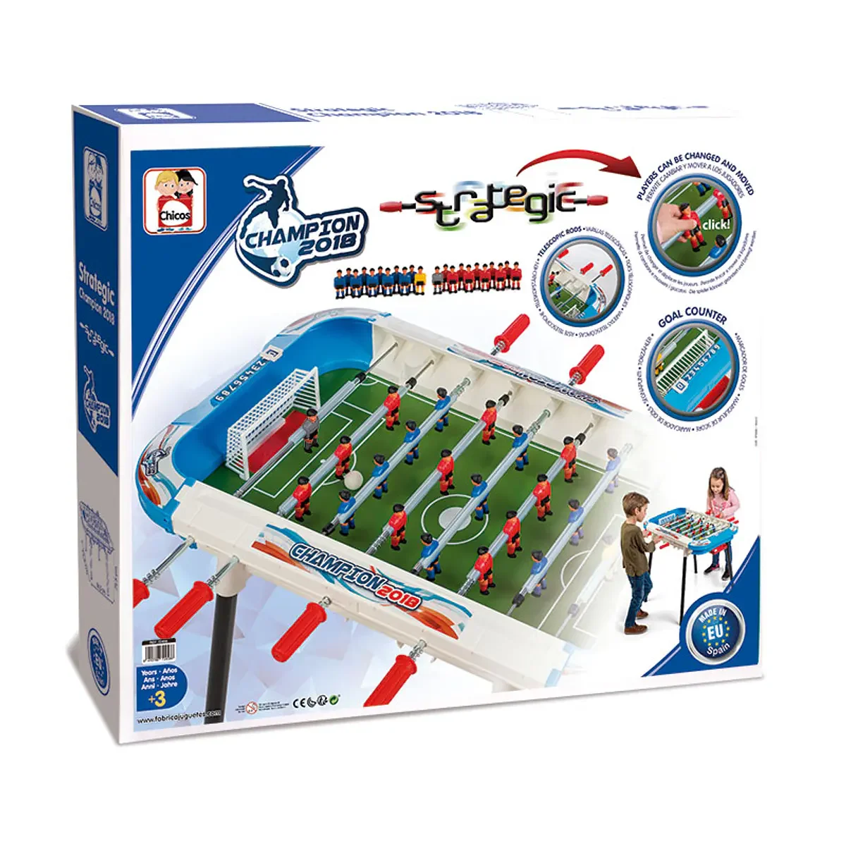 Mesa de Matraquilhos Champion 2018