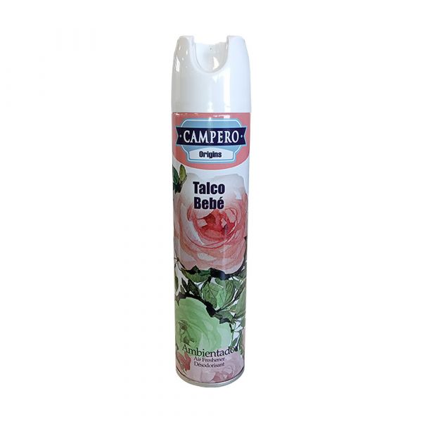 Campero Ambientador Spray Talco Bebé 300ml