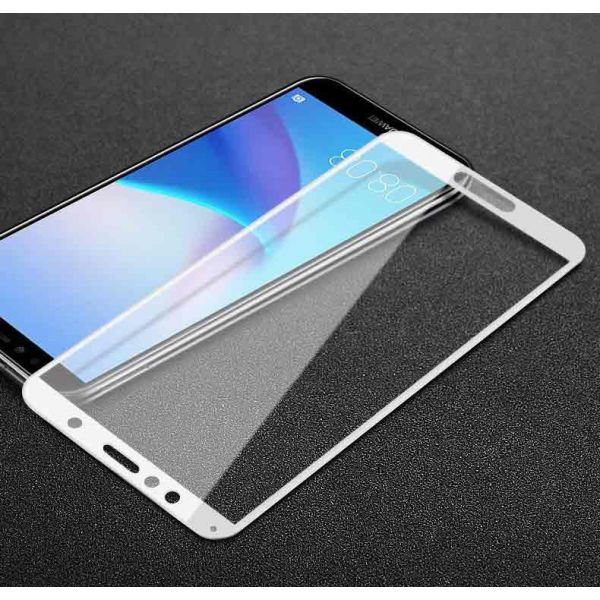 Película de Vidro Temperado 3D Full Huawei Y6 2018 White