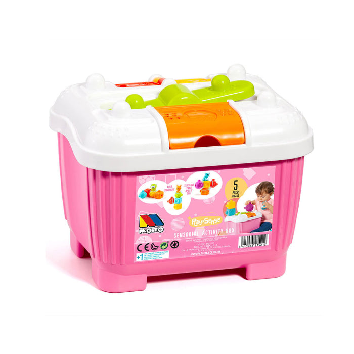 Set Atividades Sensoriais 5 Peças Pink