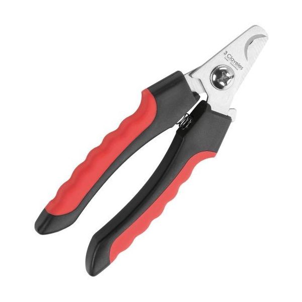 3 Claveles Cortador de Unhas Cão S Preto 12.5cm