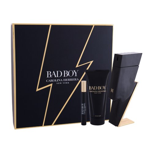 Bad Boy Gift set EDT 100 ml, shower gel 100 ml and miniature EDT 10 ml