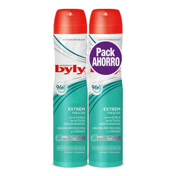 Byly Extrem Frescor Desodorizante Spray 2x200ml