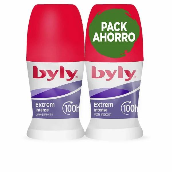Byly Extrem Intense 100H Desodorizante Roll-On 2x50ml