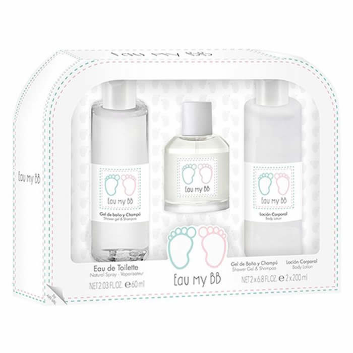 Eau My BB Eau De Toilette Spray 60ml Set 3 Produtos
