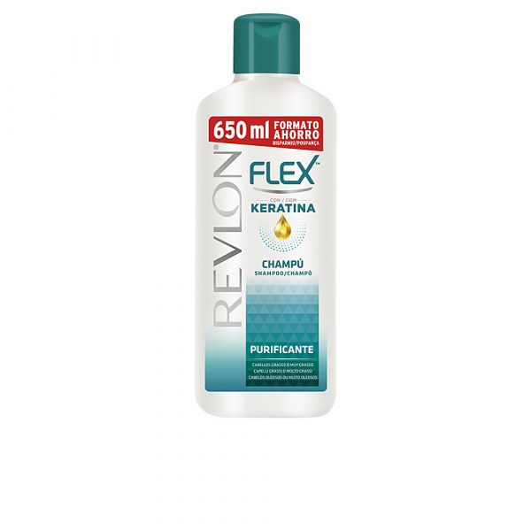 Revlon Mass Market Flex Keratin Shampoo Purificante Cabelo Oleoso 650ml