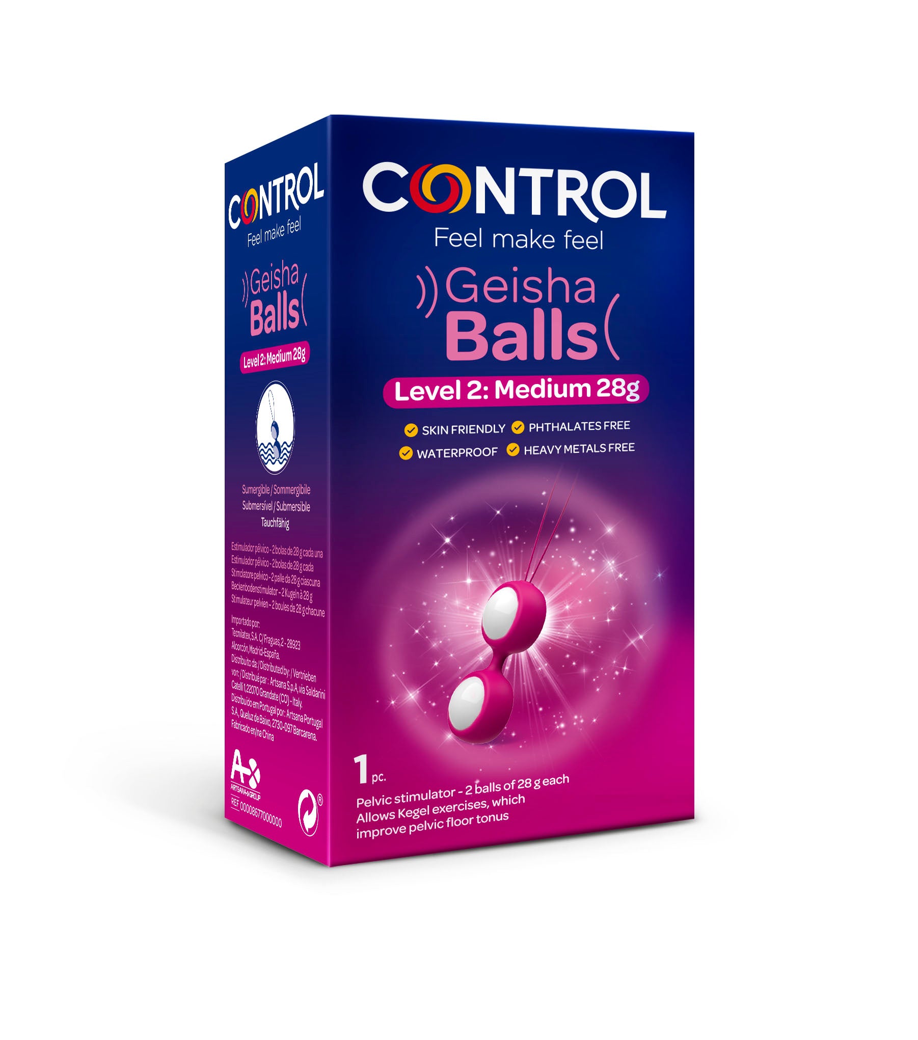 Control Geisha Balls Nível 2 – Exercícios de Kegel e Prazer Feminino