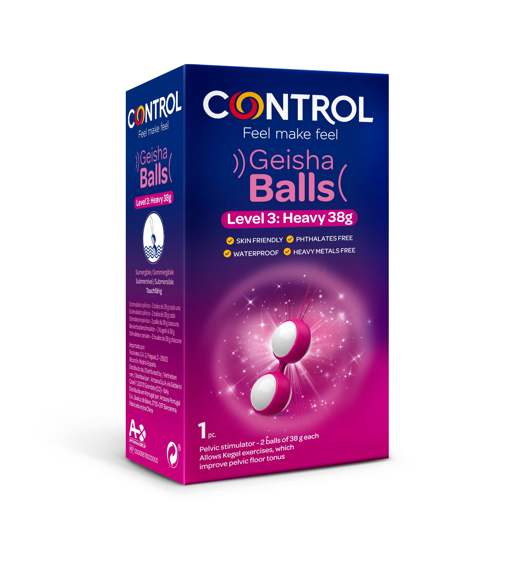 Control Geisha Balls Nível 3 – Fortalecimento Pélvico Avançado