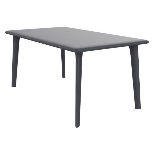 Resol Mesa New Dessa 160 cm Cinzento Escuro