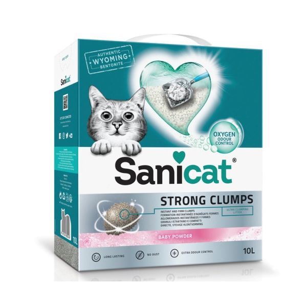 Sanicat Areia Aglomerante Strong Clumps 6L
