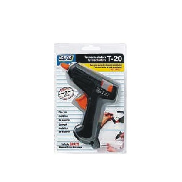 Ceys Pistola de silicone S7930520 Plástico Preto