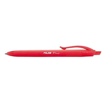 Esferográfica Vermelho 1mm Milan P1 Touch x 25un