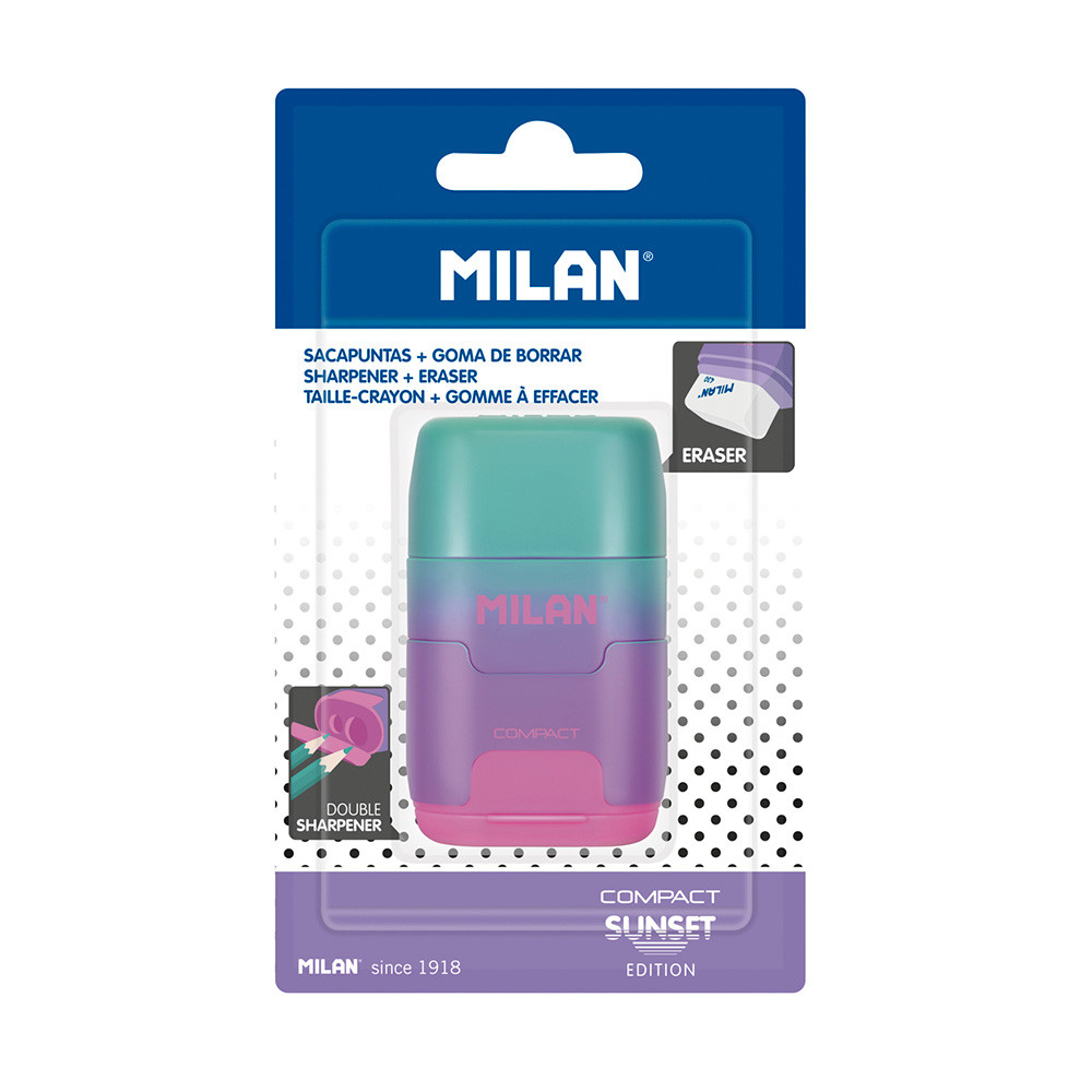 Blíster afia/borracha compact sunset lilás-rosa milan