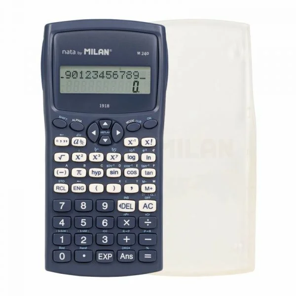Calculadora Milan Científica M240 Azul