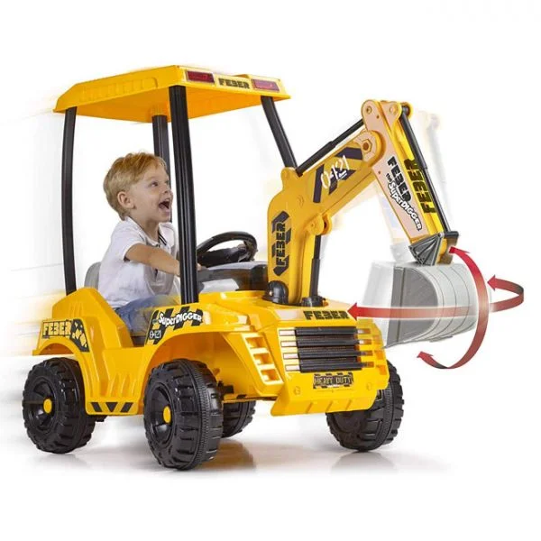 Feber Escavadora Elétrica Supper Digger 12V - F2320
