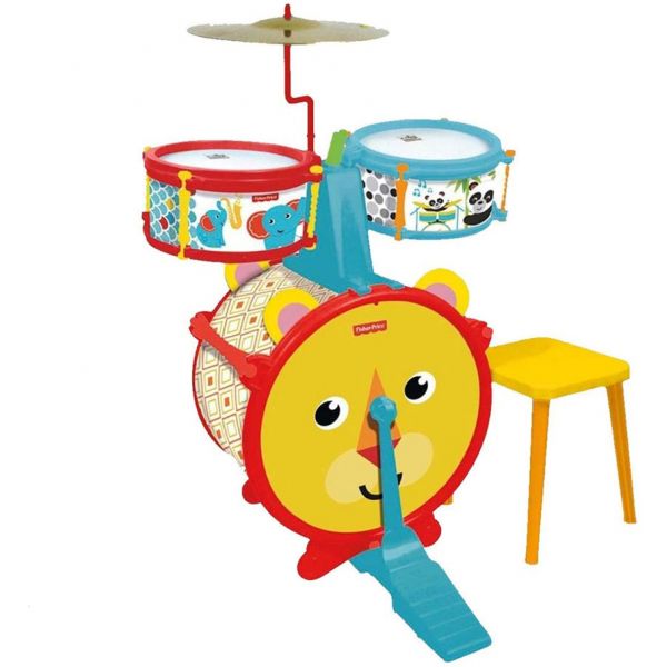 Fisher-Price Bateria Infantil com Baquetas - RG2729