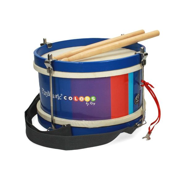 Reig Musicales Metal Maderarate Drum Azul
