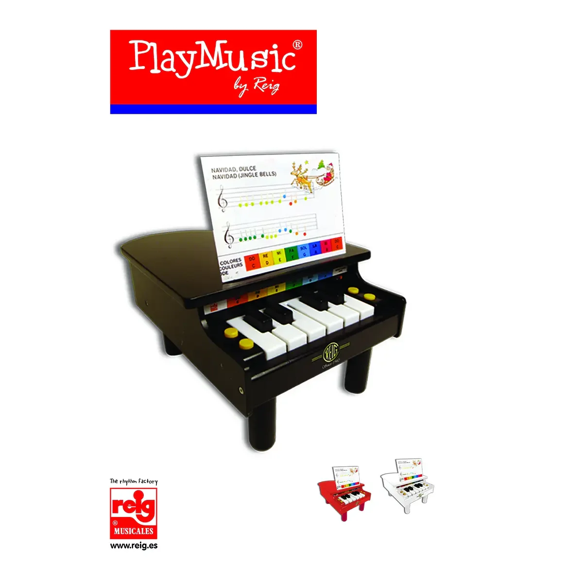 Piano Pequeno de Madeira