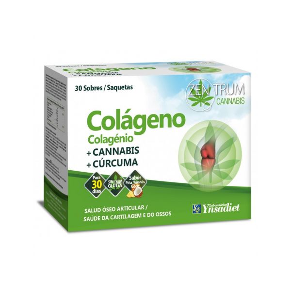 Ynsadiet Colagénio Cannabis 30 Saquetas