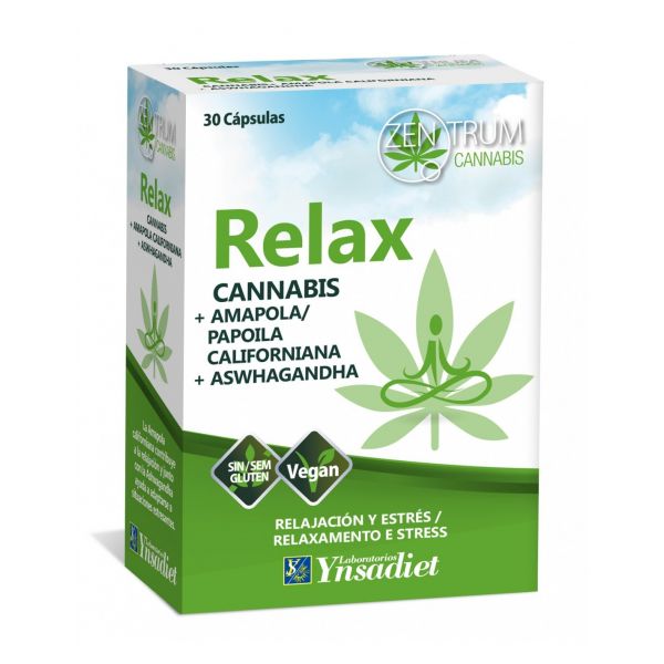 Ynsadiet Relax Cannabis 30 Cápsulas