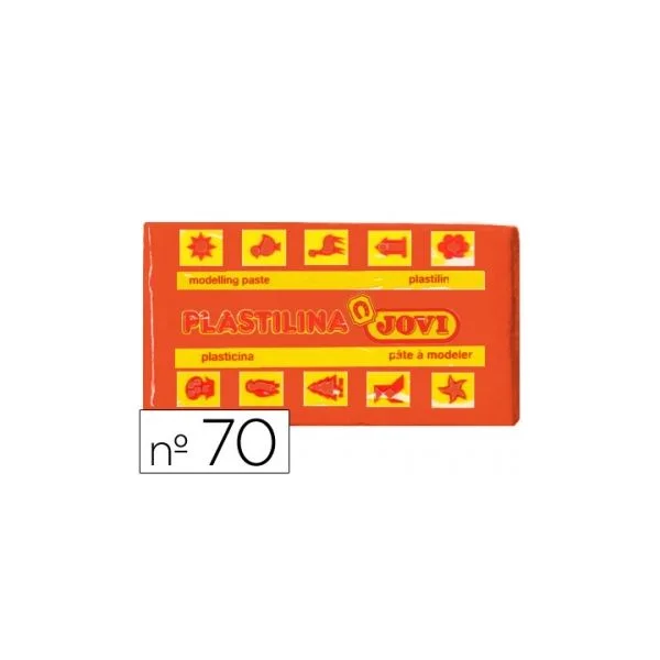 Jovi Plasticina 70 Pastilha 50 g Laranja - 70-04