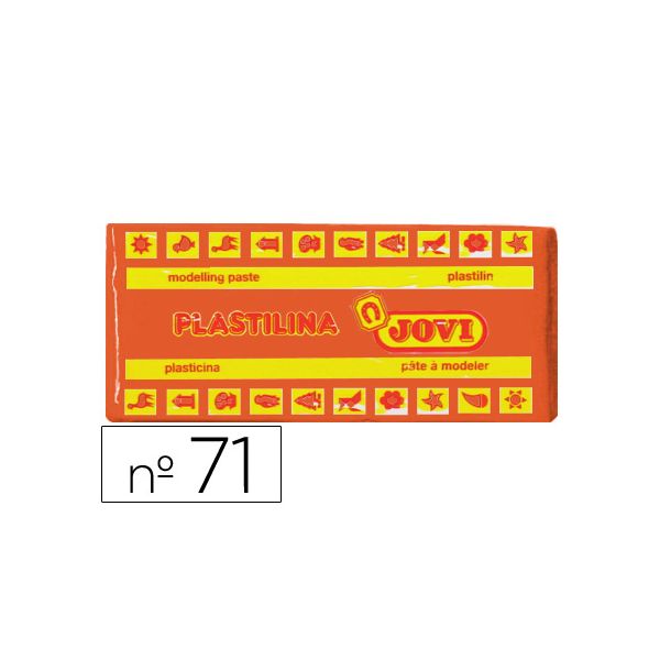 Jovi Plasticina 71 Media. 150 g Laranja - 71-04
