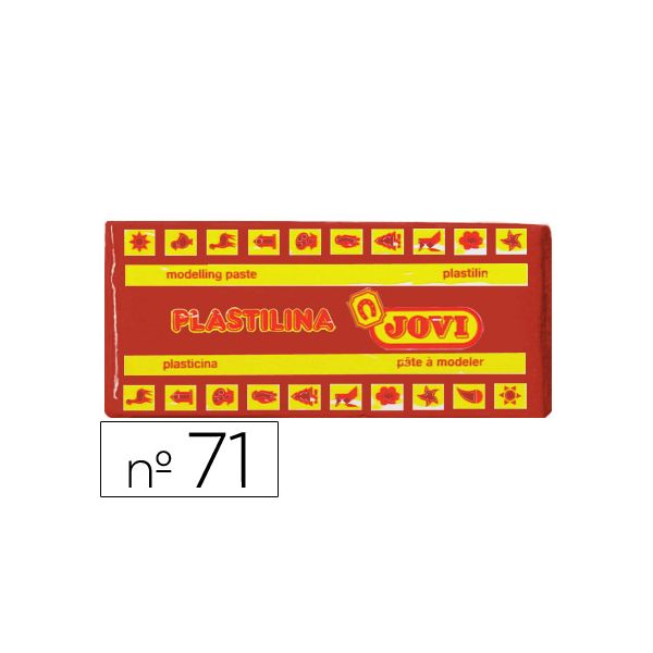 Jovi Plasticina 71 Media. 150 g Castanho - 71-09