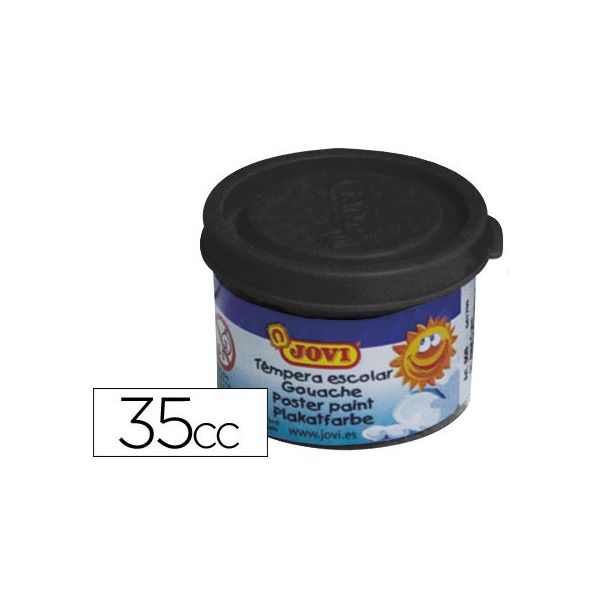 Jovi 5 Un. Guaches 40 Cc Preto - 503/30