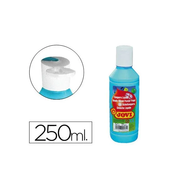 Jovi Guache Líquido 250ml Azul Ciano - 50221