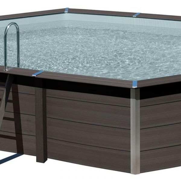 Gre Piscina em Composite Oval 524x386x124cm + LED - 83557010