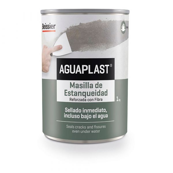 Aguaplast Betume Gesso Massa Vidraceiro Masilla Estanqueidade 1L/1kg 70141-001