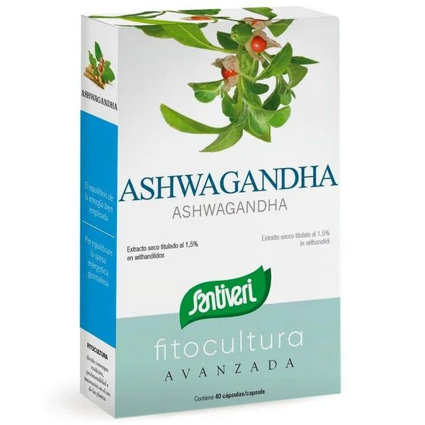 Santiveri Fitocultura Ashwagandha 40 Cápsulas