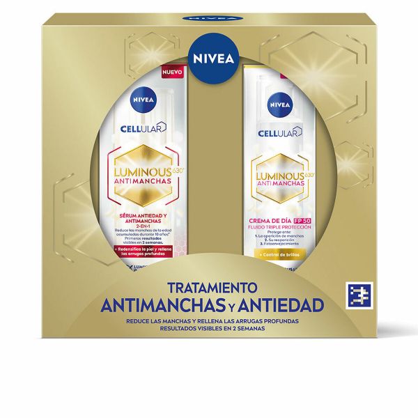 Nivea Luminous 630º Anti-Spots Serum 30ml + Luminous 630º Anti-Spot Day Cream SPF50 40ml Estuche Coffret