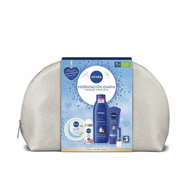 Nivea Daily Hydration Complete Gift Set 5 Peças com Body 400ml Coffret