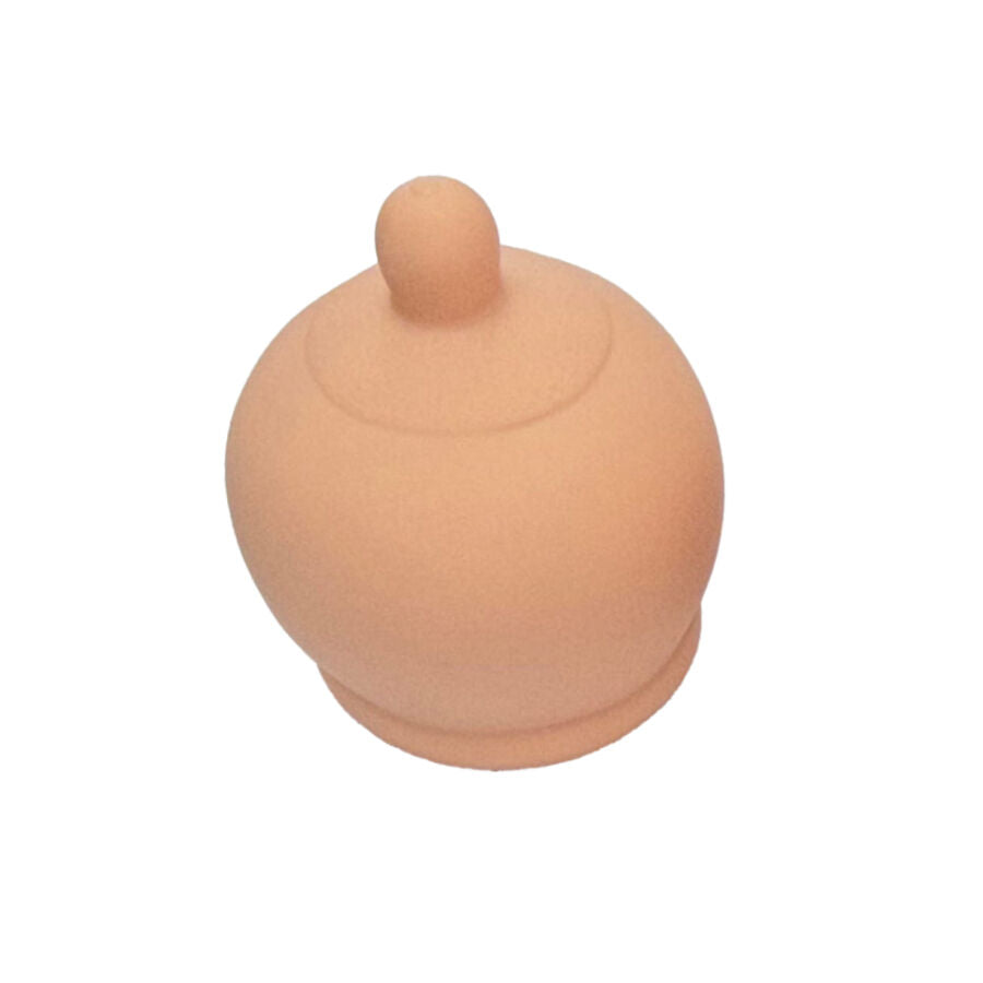 DIABLO PICANTE - BRINQUEDO ANTI-STRESS EM FORMATO DE SEIOS COR DE CARNE