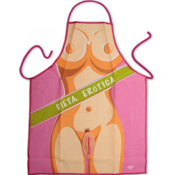 Diablo Picante Avental de Dieta Erótica Feminina