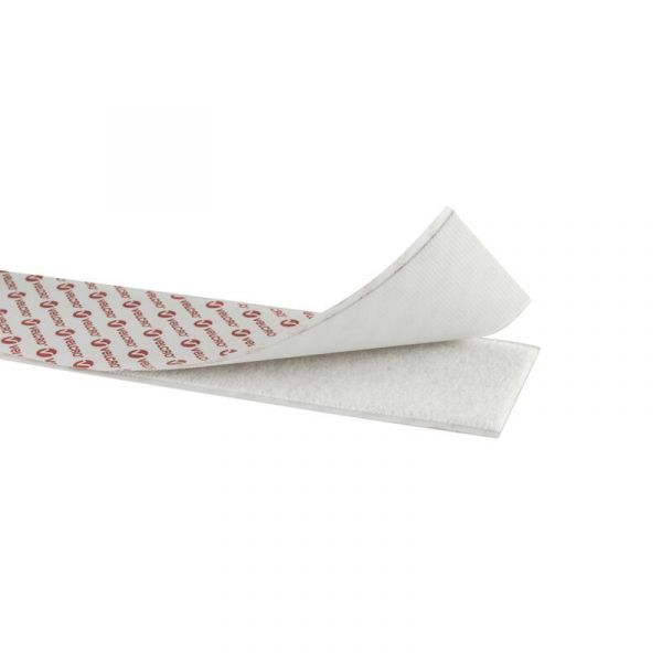 VELCRO® Fita Adesiva Extra Fina Magnética Branca 20 mm x 25 m