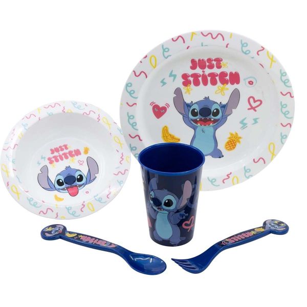 Disney Conjunto de Refeição e Piquenique Lilo & Stitch Coleção Palms Branco