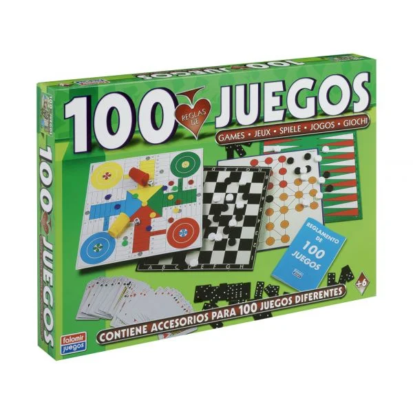 Falomir Jogo de Mesa 100 Jogos