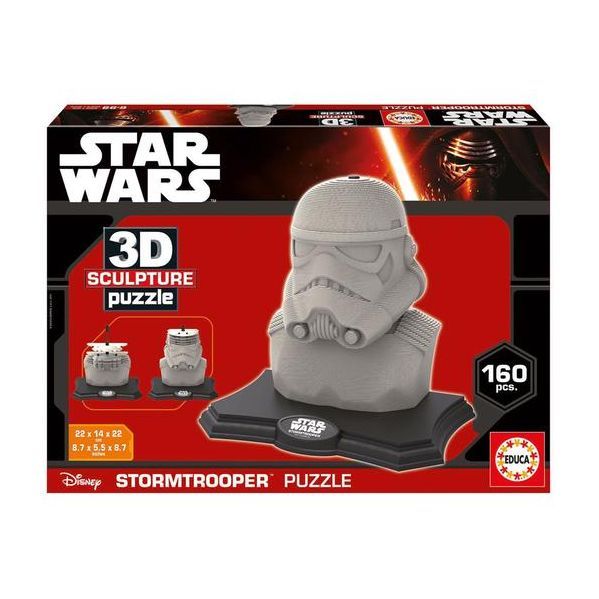Educa Puzzle 3D 160 Peças - Star Wars Stormtrooper - 16969