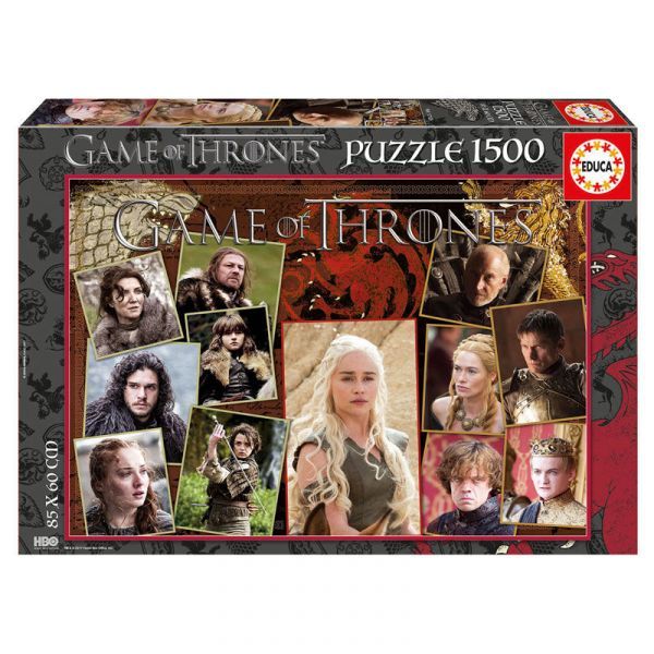 Educa Puzzle 1500 Peças - A Guerra dos Tronos - 17125