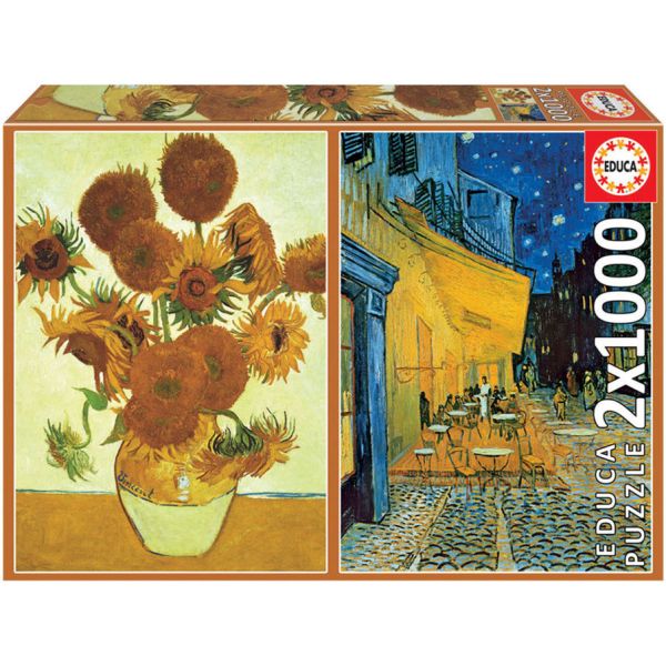 Educa Puzzle 2 x 1000 Peças Vincent Van Gogh - 18491