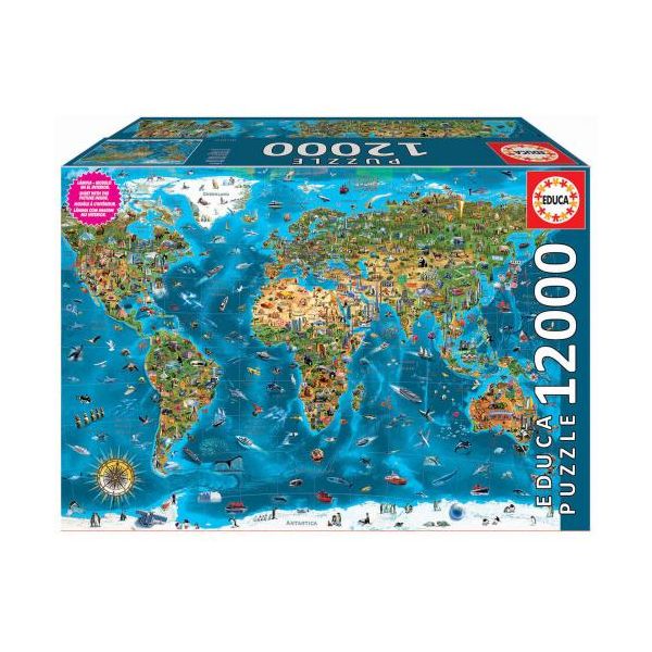 Educa Puzzle 12000 Peças Maravilhas do Mundo