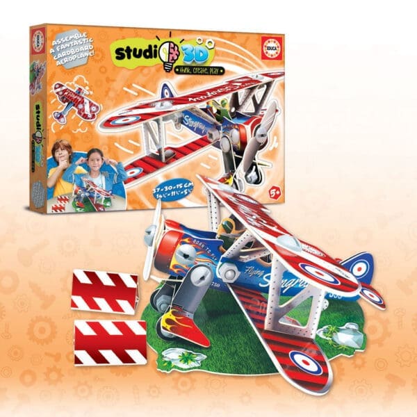 Puzzle Avião Studio 3D 5+