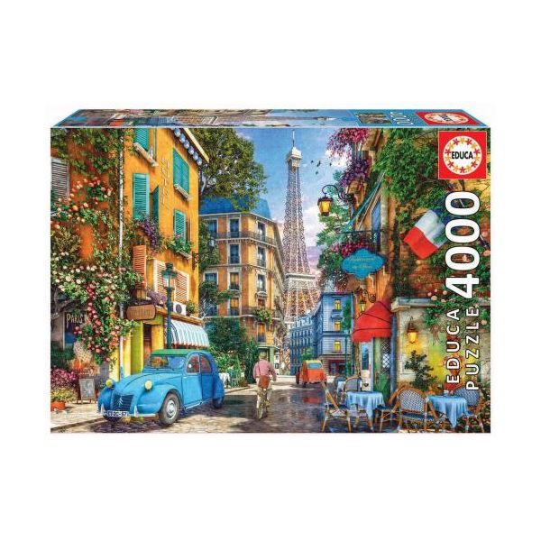 Educa Puzzle 4000 Peças Ruas de Paris