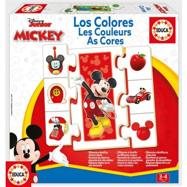 Educa As Cores Mickey & Friendes - ED19329
